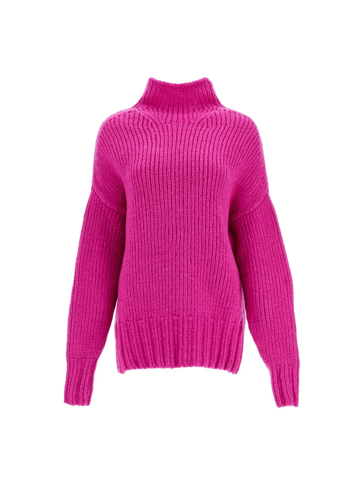 LANVIN-High Neck Wool Sweater -JOHN JULIA.