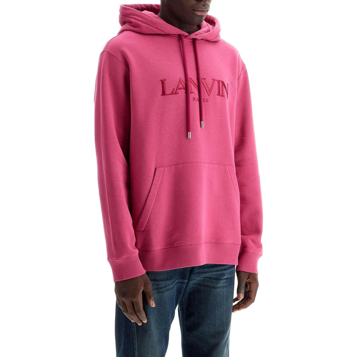 Hooded Sweatshirt With Embroidered Logo.