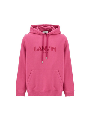 Hooded Sweatshirt With Embroidered Logo.