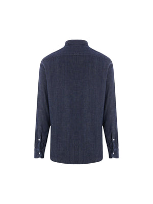 Denim Shirt-LARDINI-JOHN JULIA