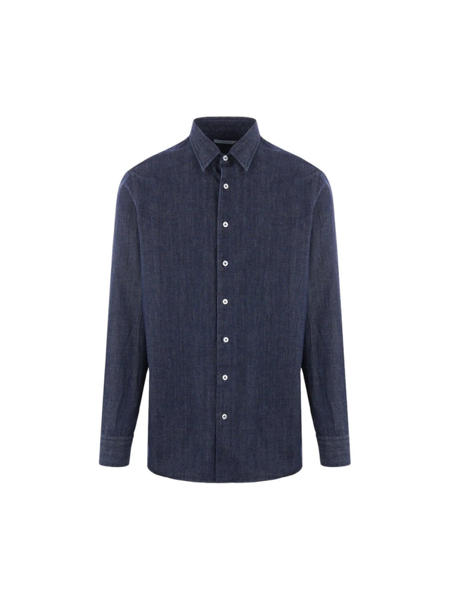 Denim Shirt-LARDINI-JOHN JULIA