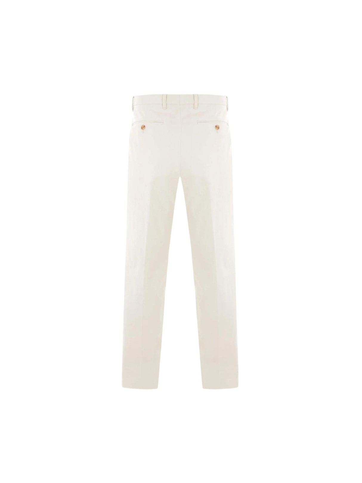 Gabardine Darted Trousers-LARDINI-JOHN JULIA