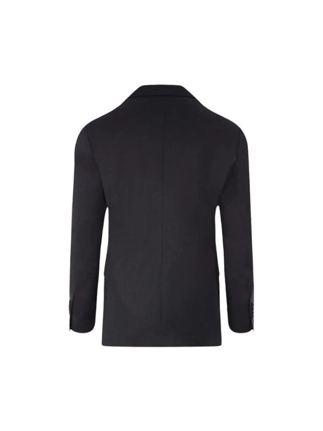 Single-breasted Wool Blend Jacket-LARDINI-JOHN JULIA