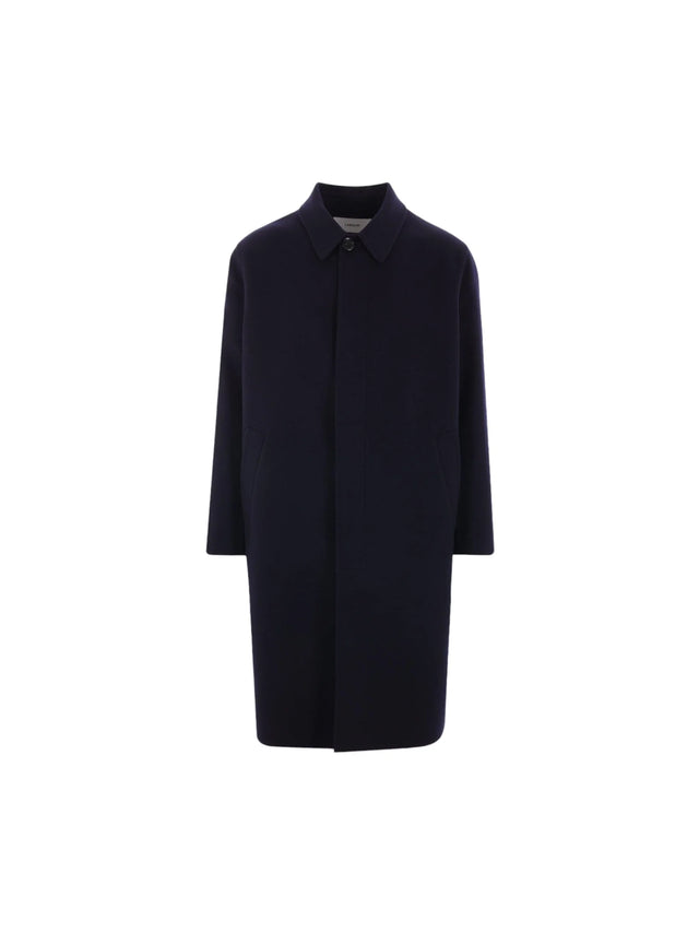 Single-breasted Wool Coat-LARDINI-JOHN JULIA