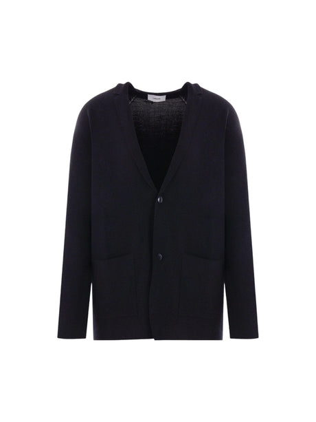 Single-Breasted Wool Silk Cashmere Jacket-LARDINI-JOHN JULIA