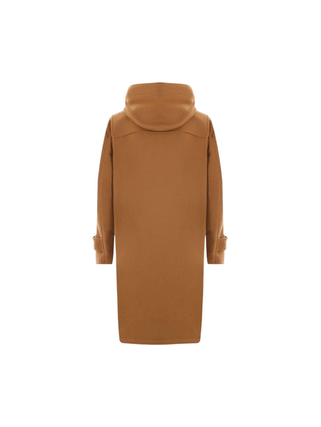 Wool Blend Montgomery Coat-LARDINI-JOHN JULIA