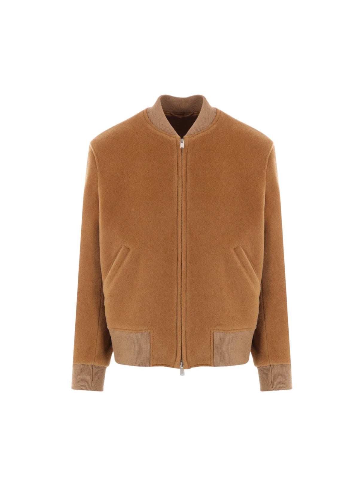 Wool Bomber Jacket-LARDINI-JOHN JULIA