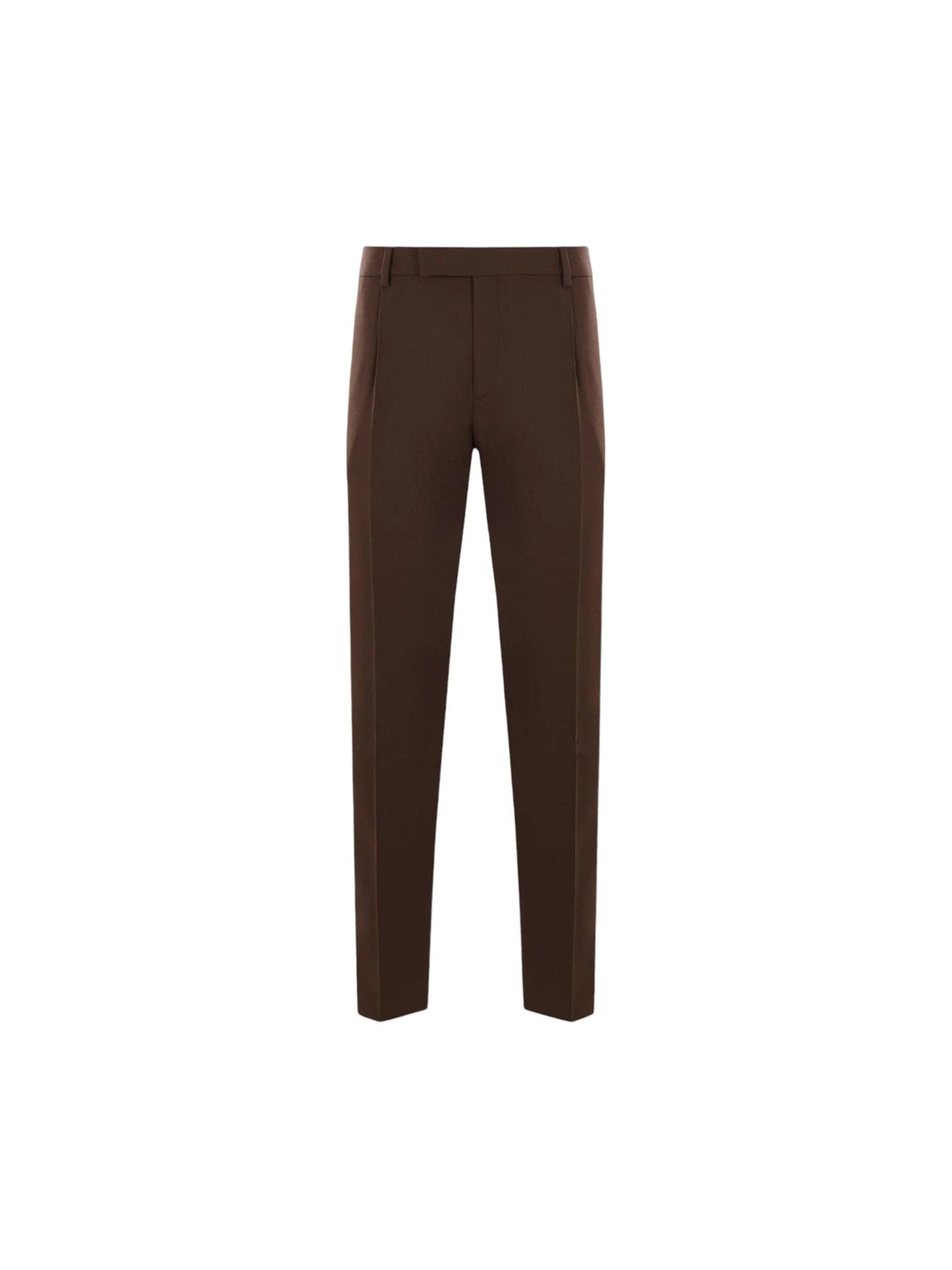 Wool Darted Trousers-LARDINI-JOHN JULIA