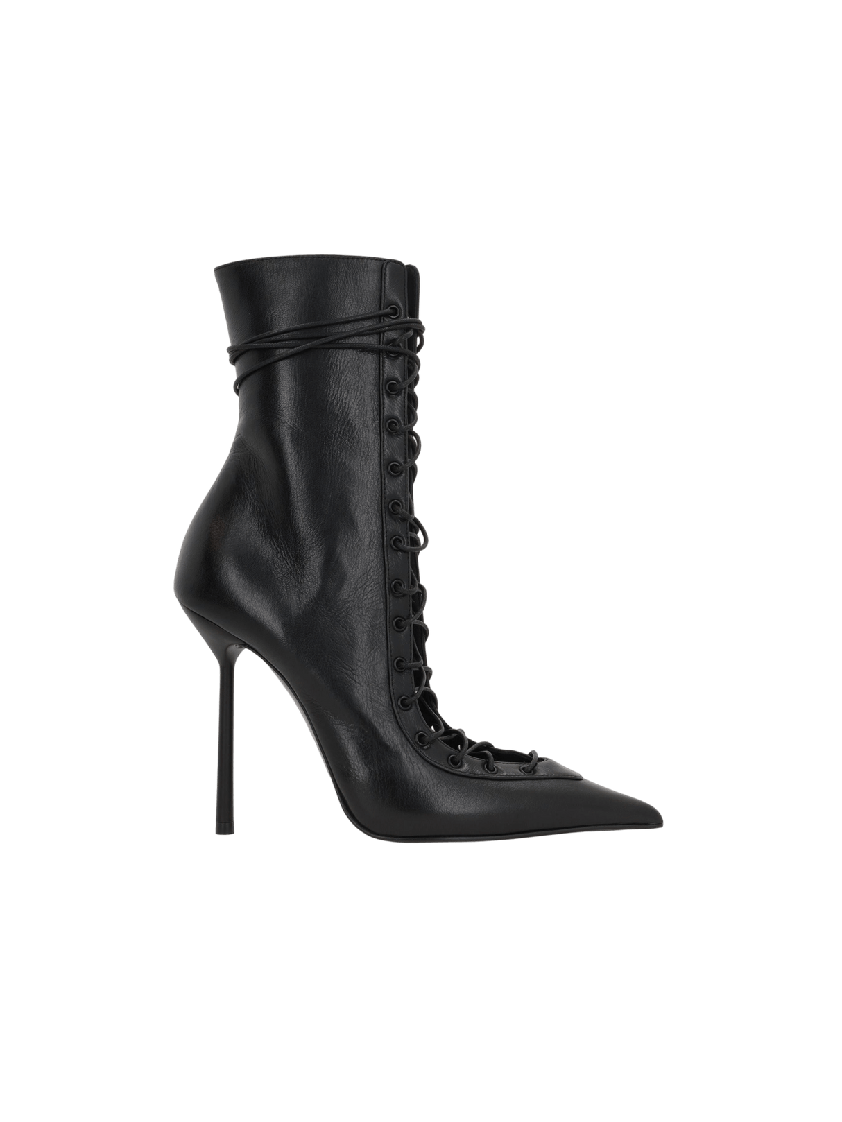 Colette Smooth Leather Ankle Boots-LE SILLA-JOHN JULIA