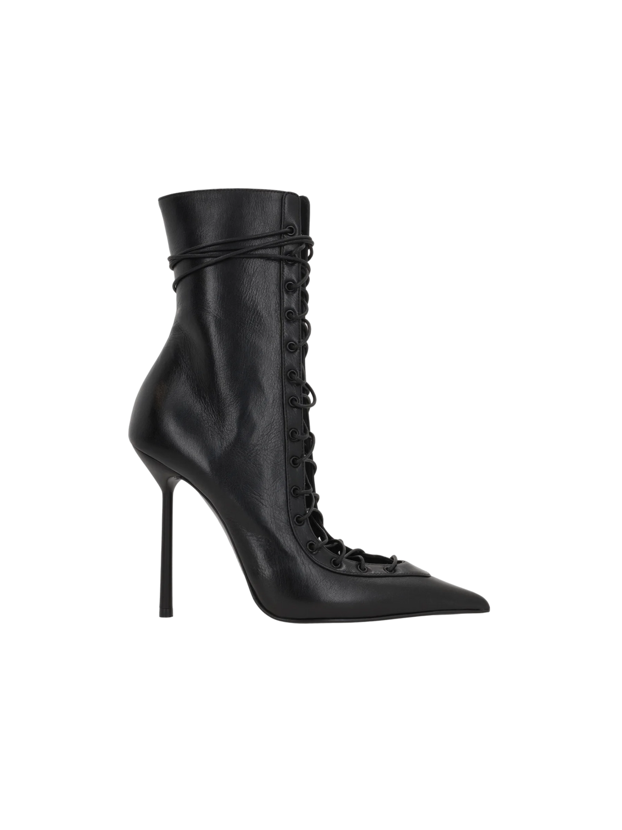 Colette Smooth Leather Ankle Boots-LE SILLA-JOHN JULIA