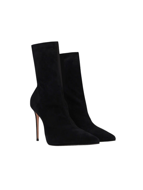 Eva Stretch Suede Boots-LE SILLA-JOHN JULIA