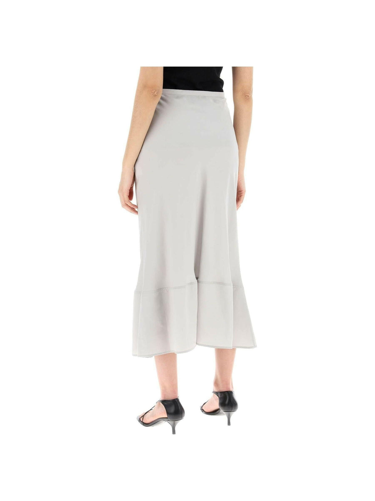 Midi Bias Cut Skirt.