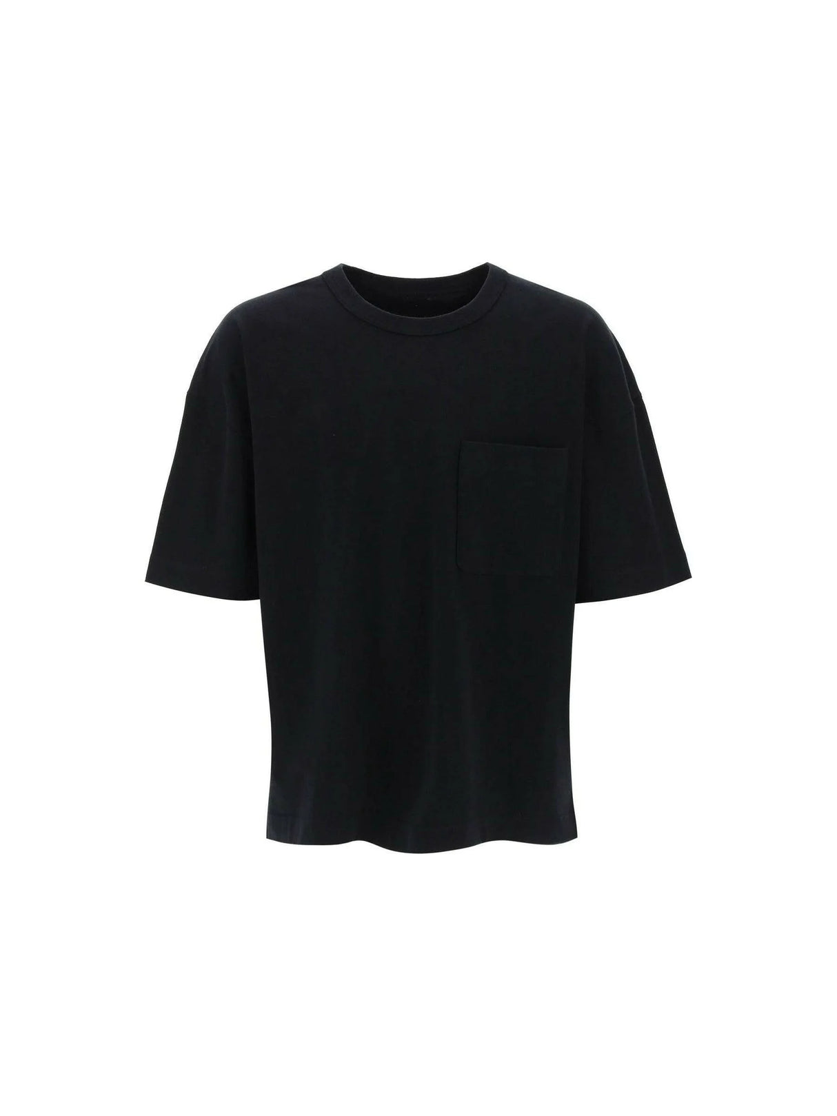 Boxy Cotton and Linen T-Shirt.