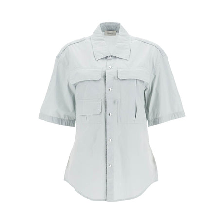 LEMAIRE-Garment-Dyed Reporter Shirt -JOHN JULIA.