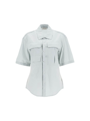 LEMAIRE-Garment-Dyed Reporter Shirt -JOHN JULIA.