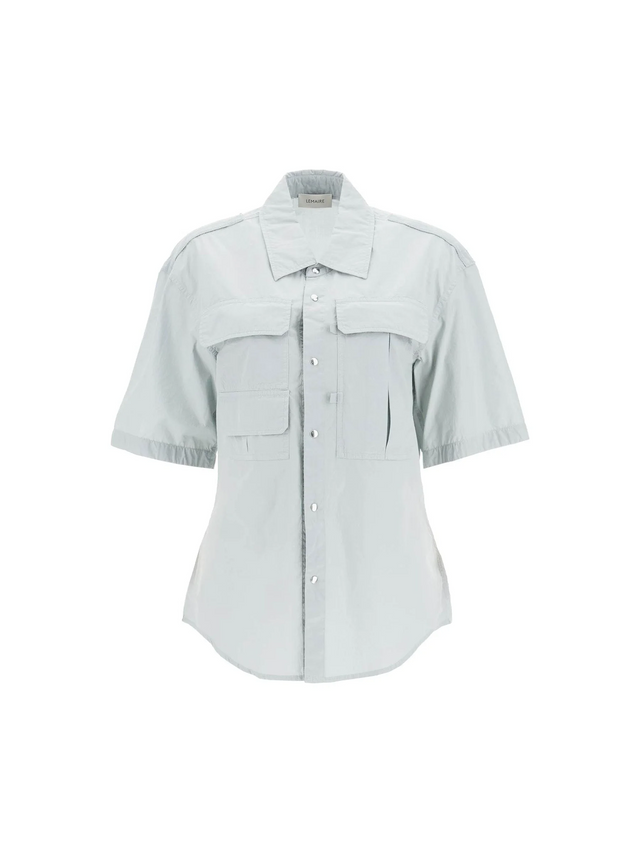 LEMAIRE-Garment-Dyed Reporter Shirt -JOHN JULIA.