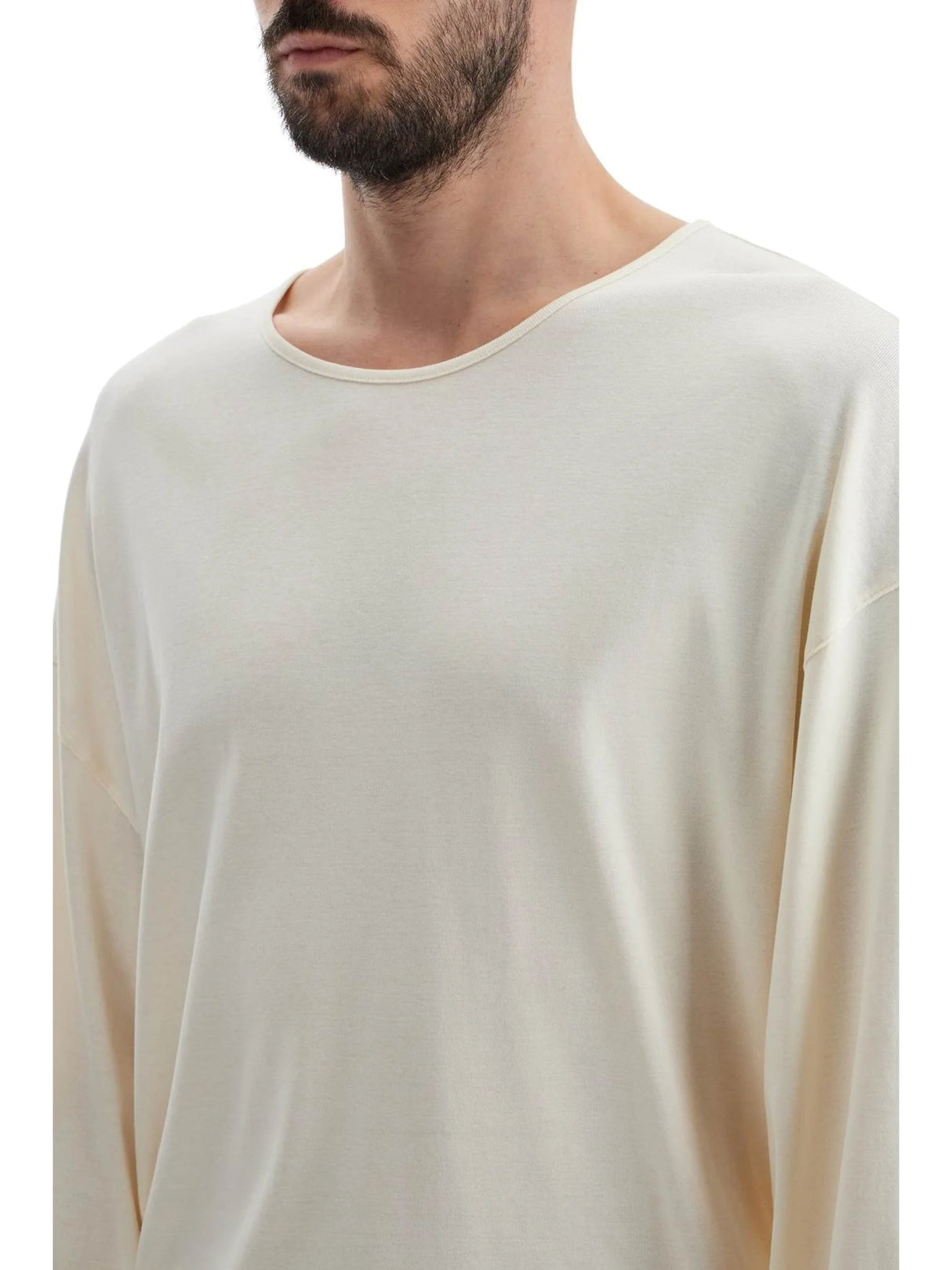 Relaxed Cotton T-Shirt-LEMAIRE-JOHN JULIA