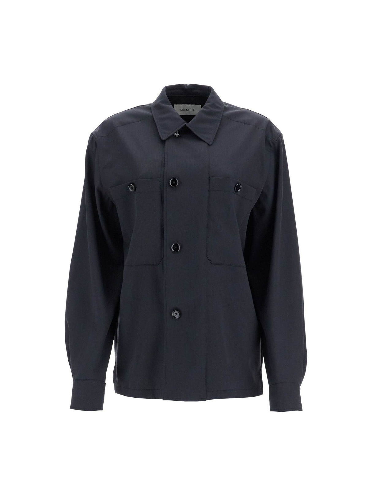 LEMAIRE-Soft Military Overshirt -JOHN JULIA.