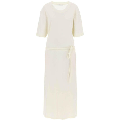 Stretch-Cotton T-shirt Style Maxi Dress LEMAIRE JOHN JULIA.