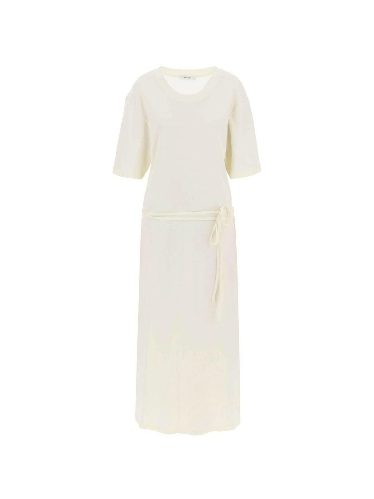 Stretch-Cotton T-shirt Style Maxi Dress LEMAIRE JOHN JULIA.