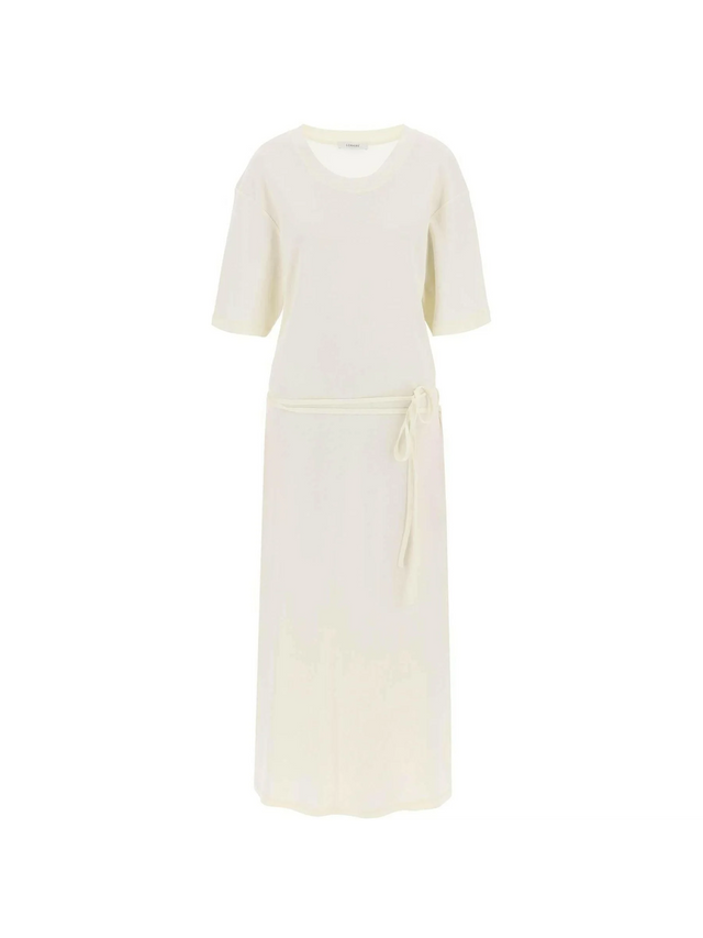 Stretch-Cotton T-shirt Style Maxi Dress LEMAIRE JOHN JULIA.