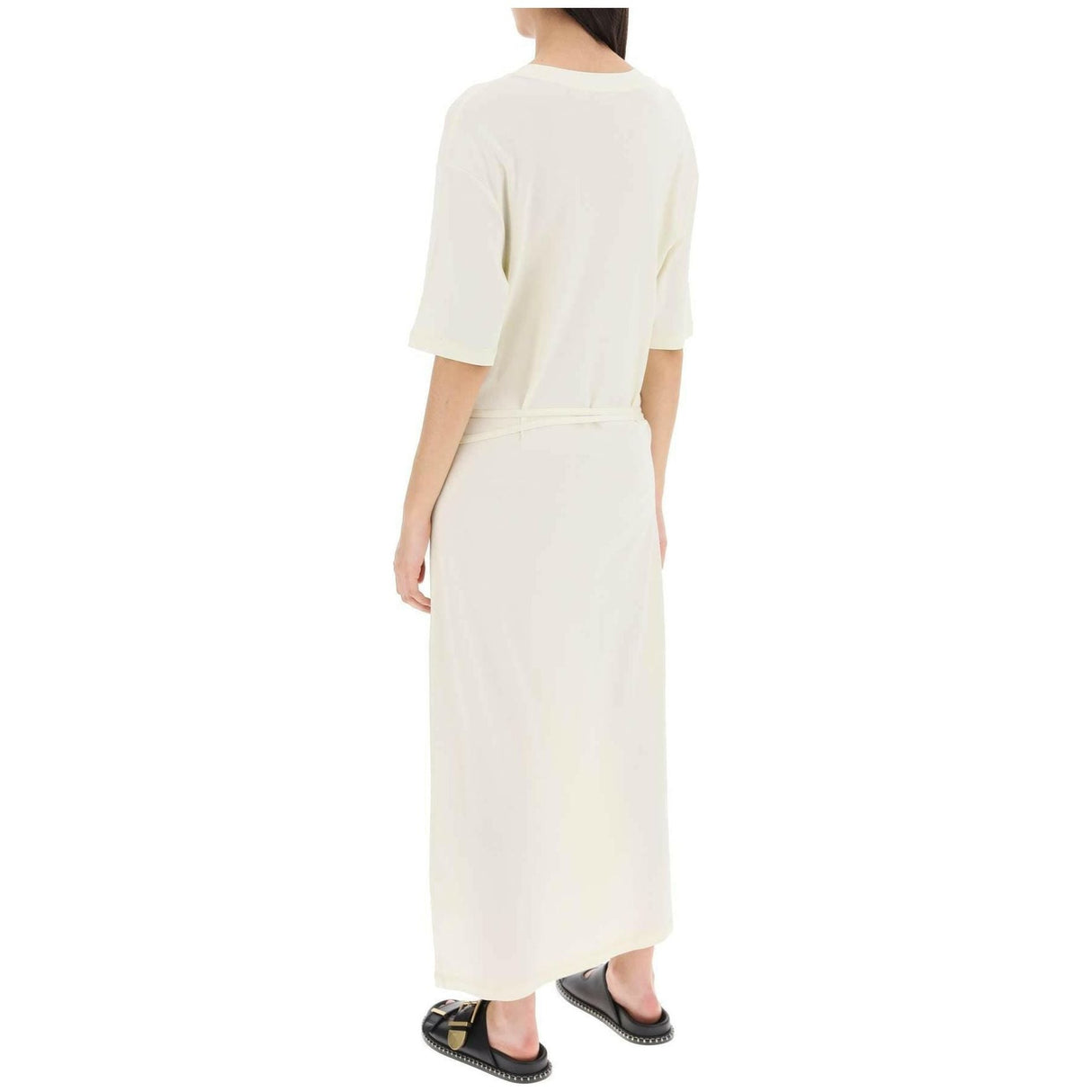 Stretch-Cotton T-shirt Style Maxi Dress LEMAIRE JOHN JULIA.