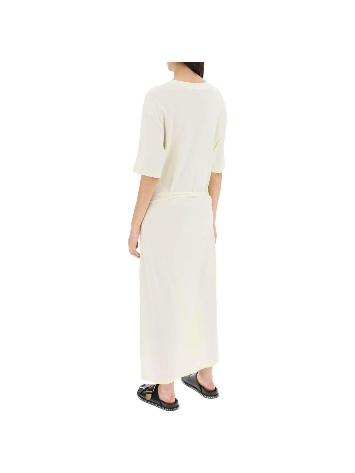 Stretch-Cotton T-shirt Style Maxi Dress LEMAIRE JOHN JULIA.