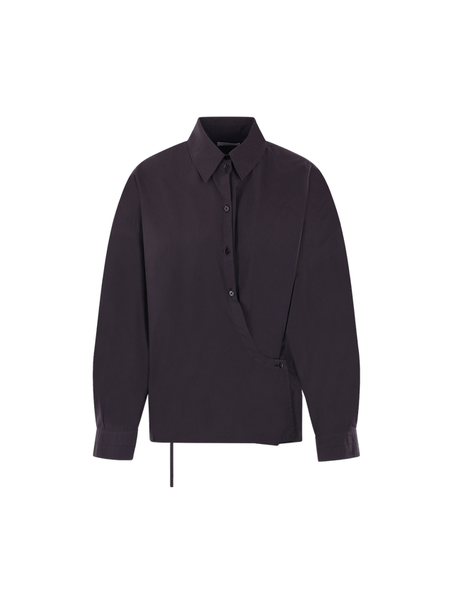 Twisted Cotton Shirt-LEMAIRE-JOHN JULIA