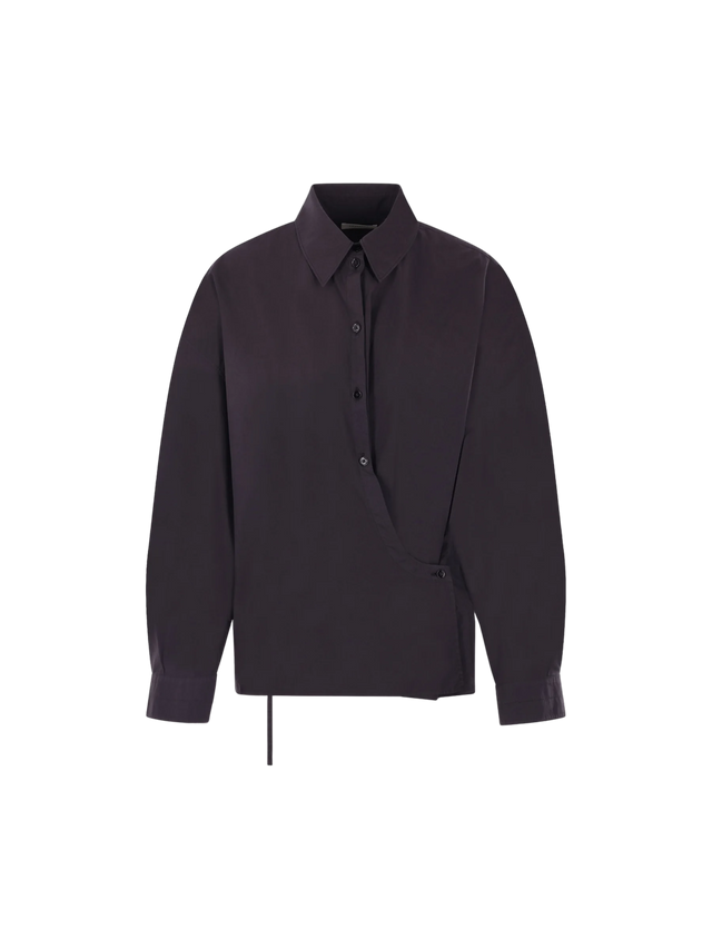 Twisted Cotton Shirt-LEMAIRE-JOHN JULIA