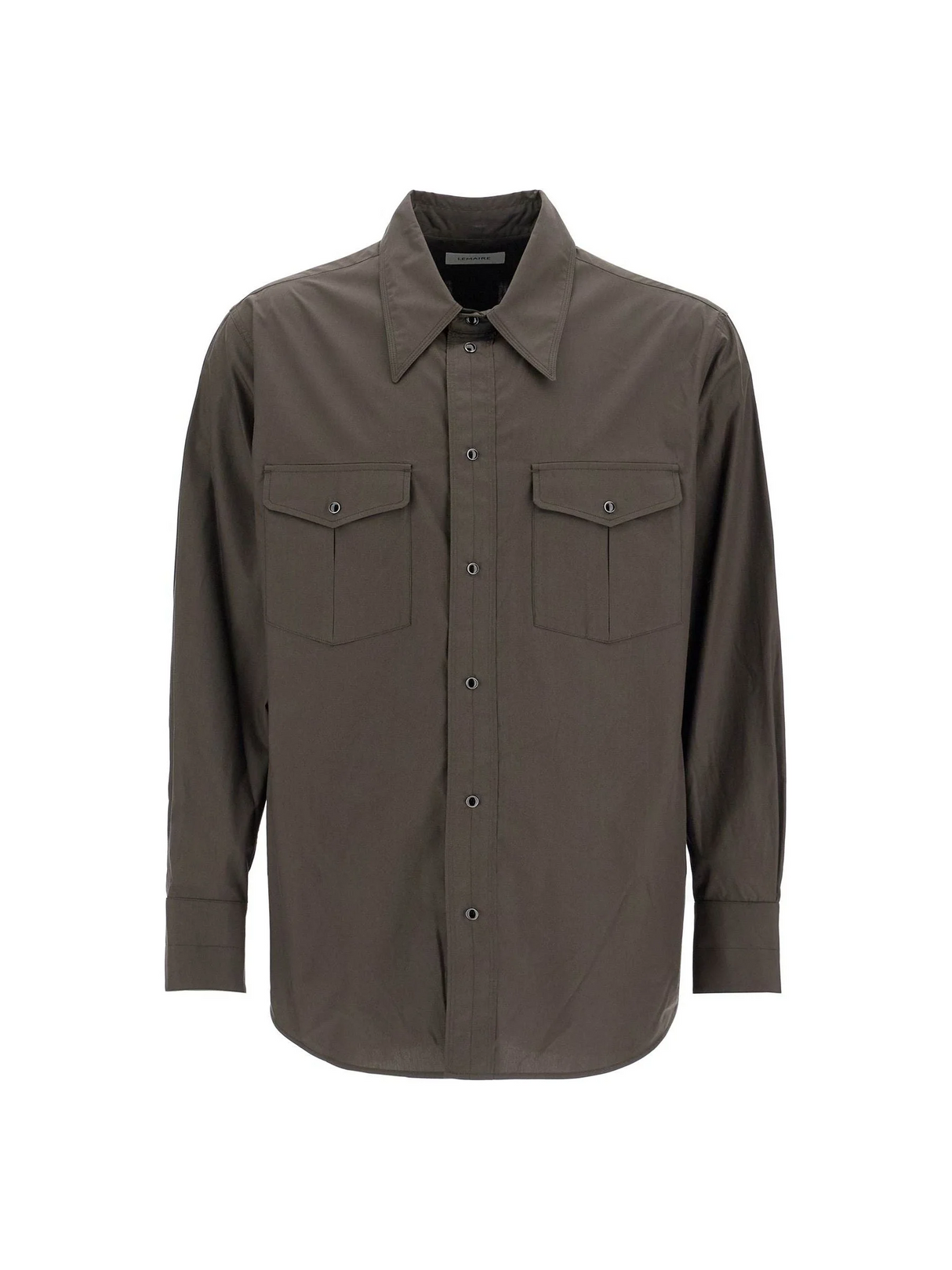 LEMAIRE-Western Shirt With Snap Buttons -JOHN JULIA.