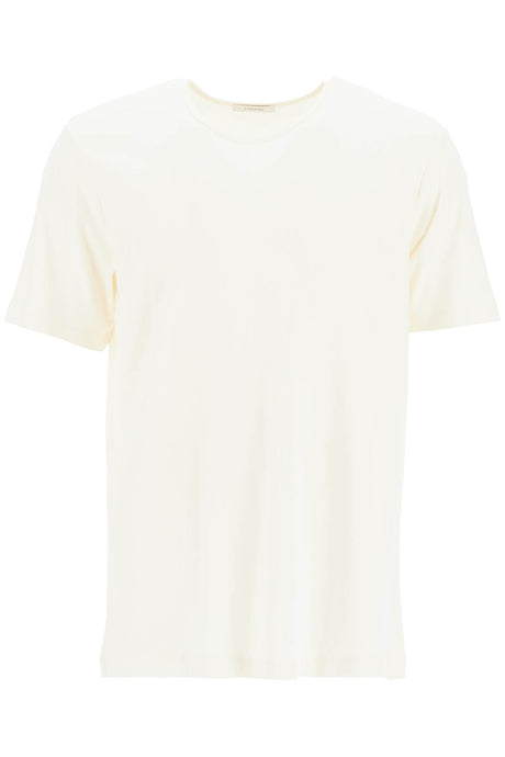 T-shirt With Wide Round Neck