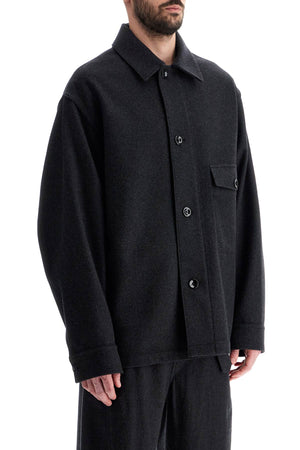 Wool Felt Overshirt In