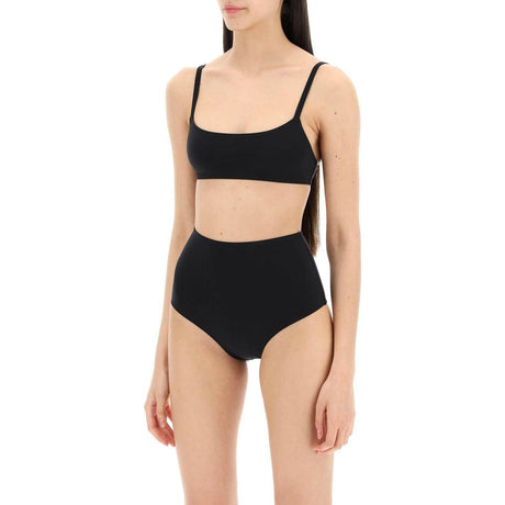 Black Undici High Waisted Bikini Set LIDO JOHN JULIA.