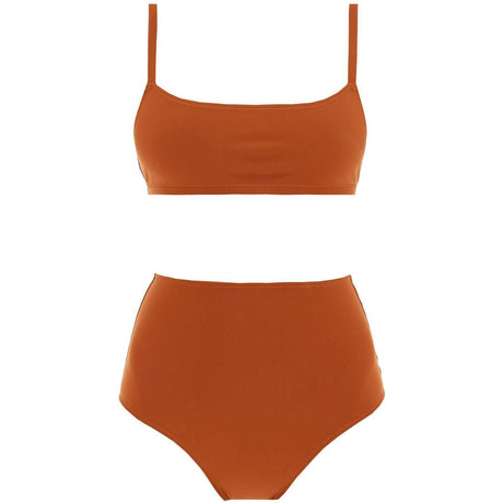 Terracotta Undici High Waisted Bikini Set LIDO JOHN JULIA.