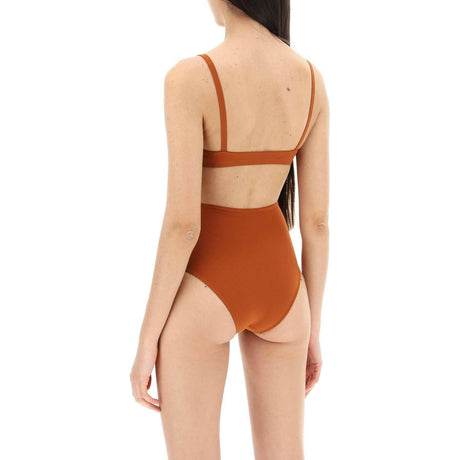 Terracotta Undici High Waisted Bikini Set LIDO JOHN JULIA.