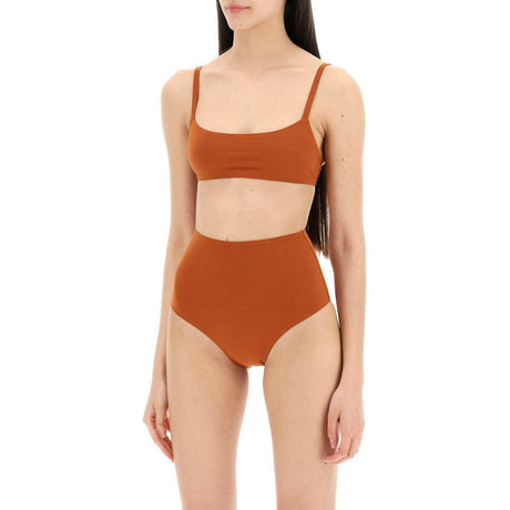 Terracotta Undici High Waisted Bikini Set LIDO JOHN JULIA.