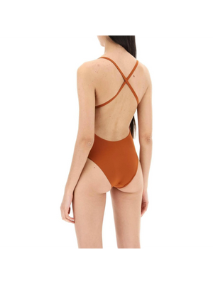 Terracotta Uno One-Piece Swimsuit LIDO JOHN JULIA.