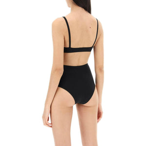 Black Undici High Waisted Bikini Set LIDO JOHN JULIA.