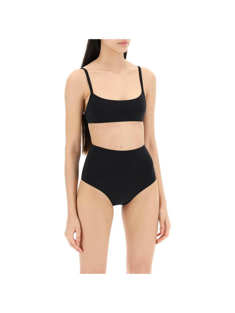 Black Undici High Waisted Bikini Set LIDO JOHN JULIA.