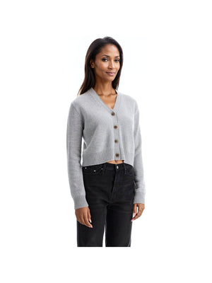 LISA YANG-Marion Cashmere V-Neck Cardigan -JOHN JULIA.