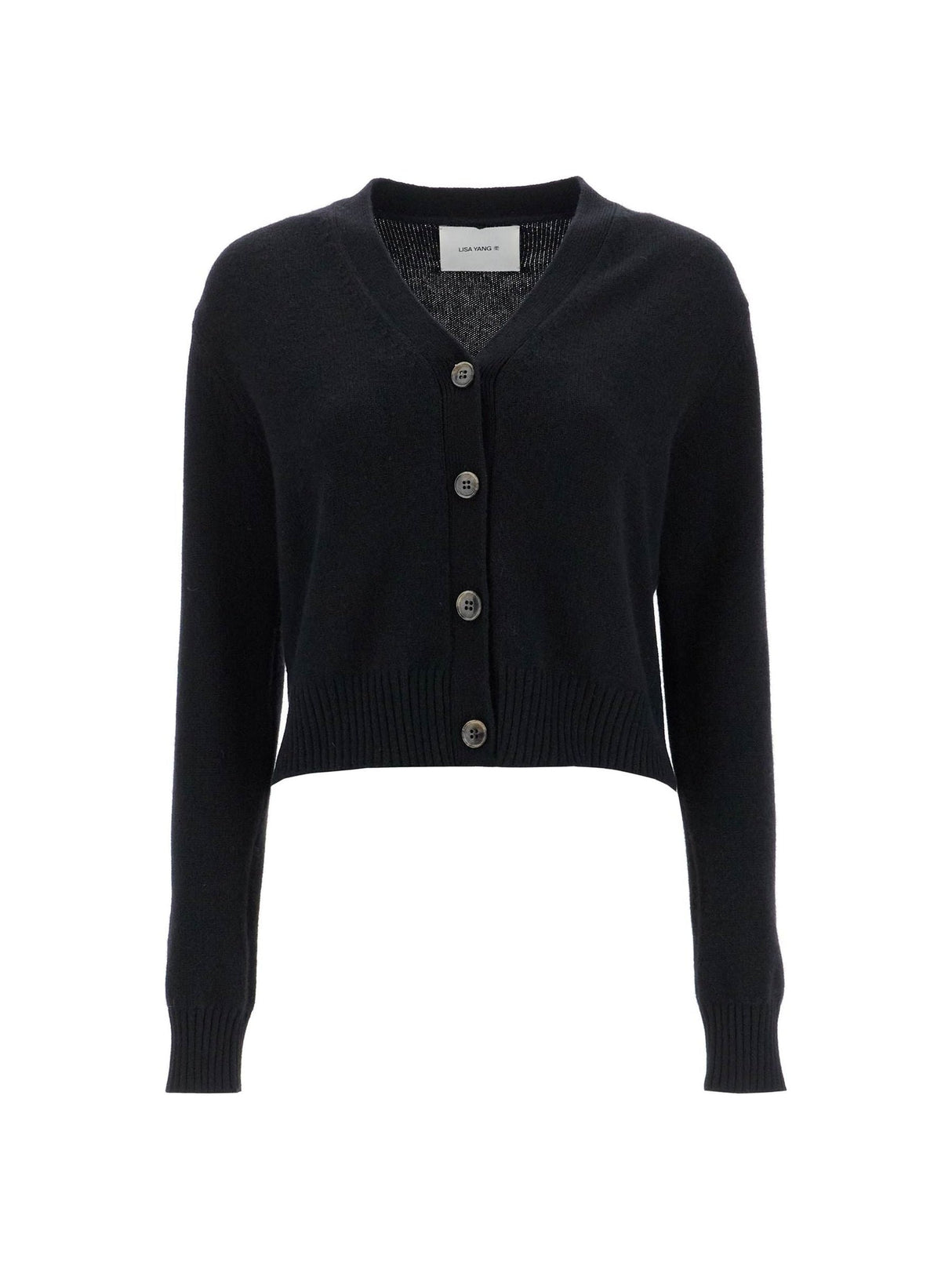 LISA YANG-Marion Cashmere V-Neck Cardigan -JOHN JULIA.