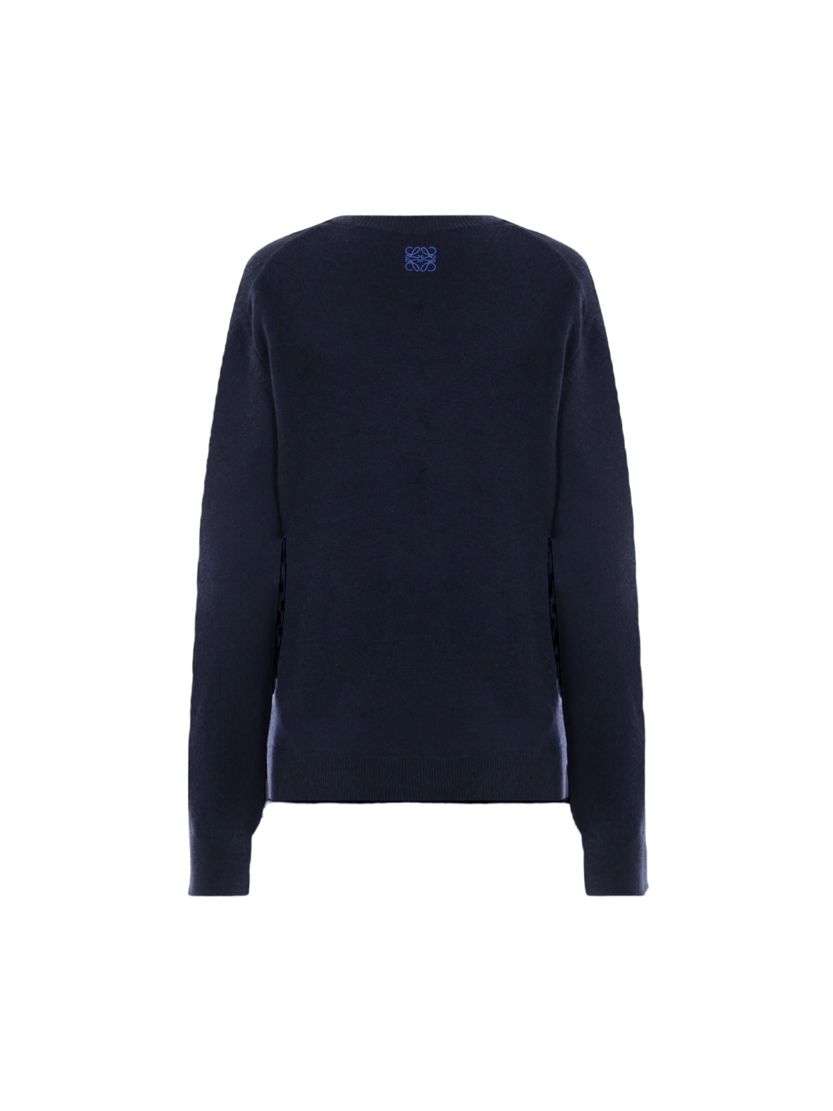 Anagram Embroidered Cashmere Sweater-LOEWE-JOHN JULIA