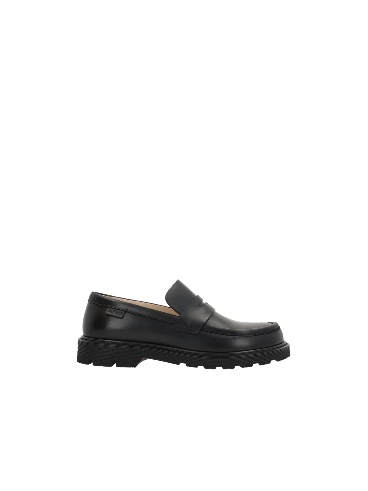 Blaze Smooth Leather Loafers-LOEWE-JOHN JULIA