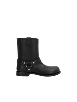 Campo Biker Smooth Leather Boots-LOEWE-JOHN JULIA