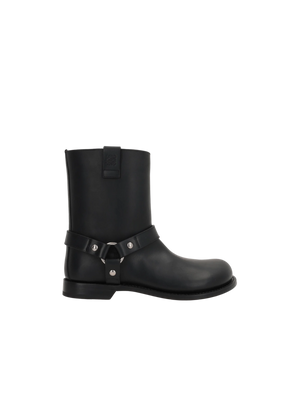 Campo Biker Smooth Leather Boots-LOEWE-JOHN JULIA