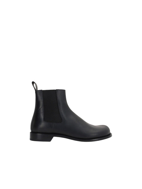 Campo Smooth Leather Chelsea Boots-LOEWE-JOHN JULIA