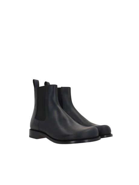 Campo Smooth Leather Chelsea Boots-LOEWE-JOHN JULIA