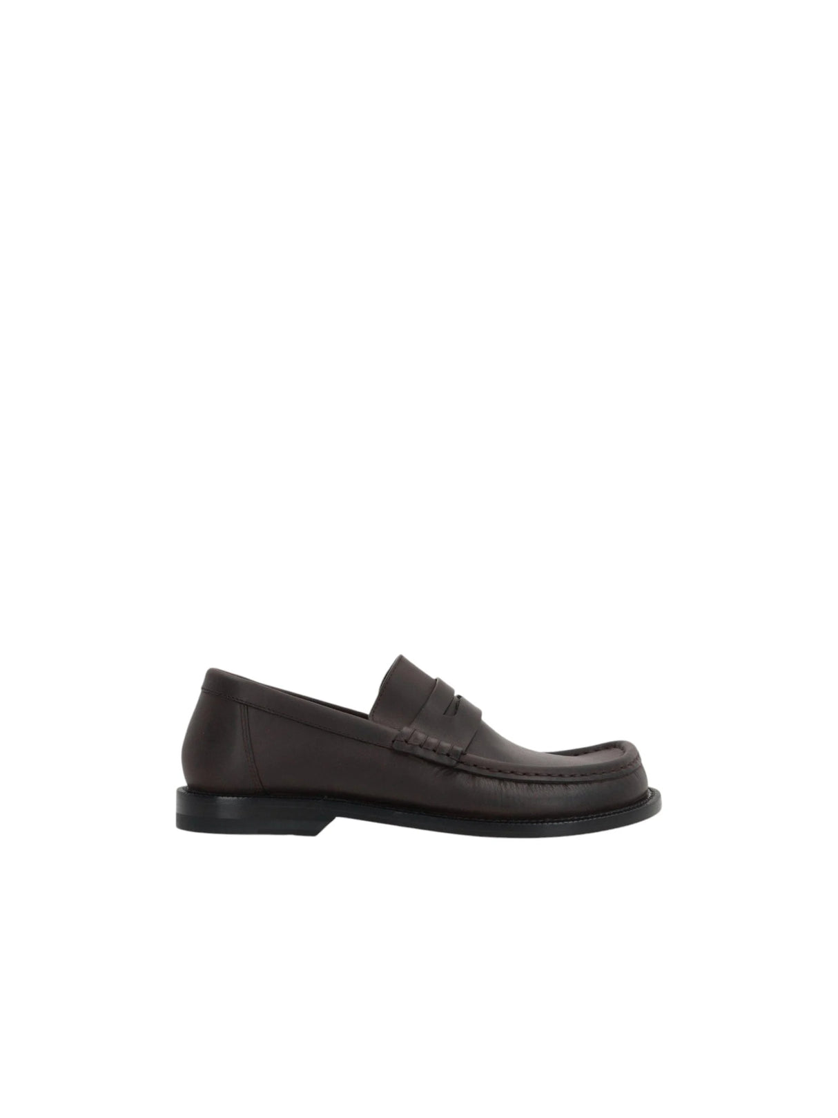 LOEWE-Campo Smooth Leather Loafers-JOHN JULIA