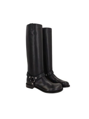 Campo Soft Nappa Biker Boots-LOEWE-JOHN JULIA