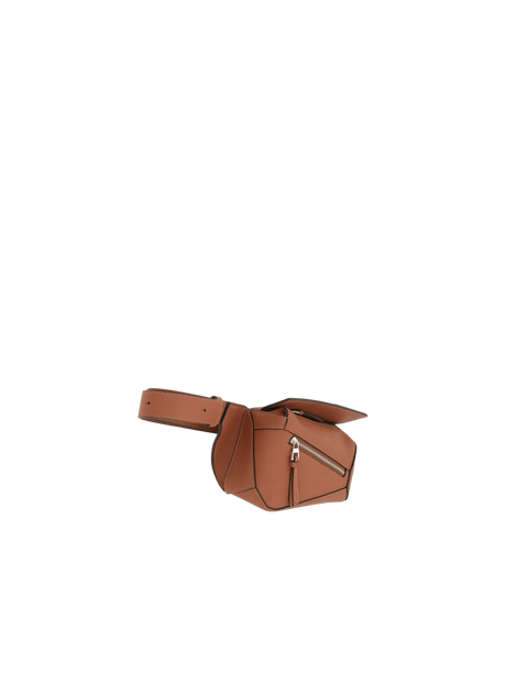 Classic Leather Puzzle Mini Belt Bag-LOEWE-JOHN JULIA